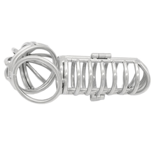Load image into Gallery viewer, Josephine Metal Chastity Device 4.33 inches long
