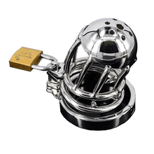 Load image into Gallery viewer, Delilah Metal Chastity Cage 1.96 Inches Long
