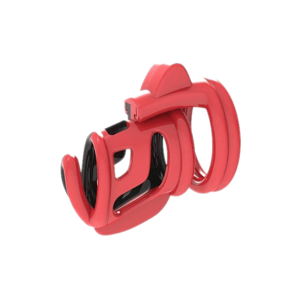 Ivy Two-Toned Plastic Cock Cage 2.28 inches long, gallery view 4