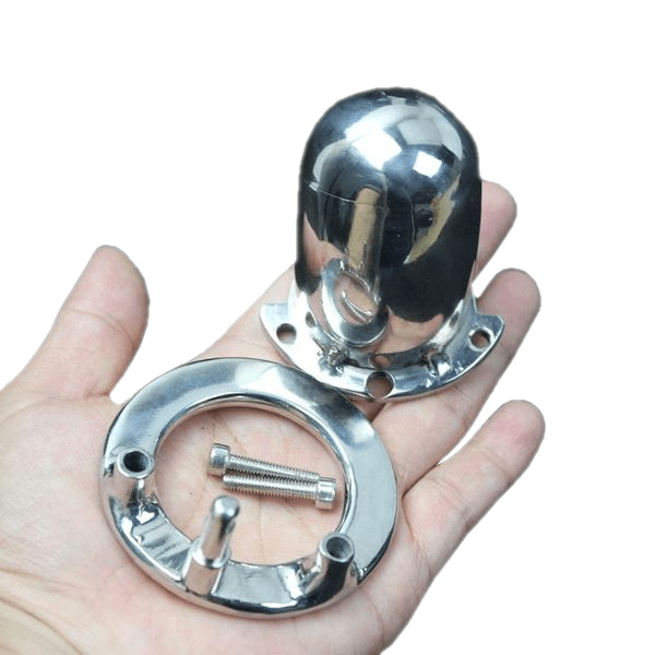 Arianna Metal Chastity Cage, gallery view 5