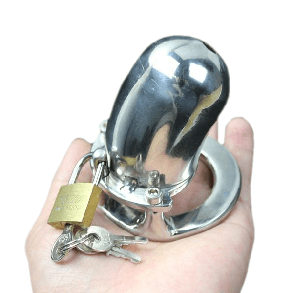 Arianna Metal Chastity Cage, gallery view 2