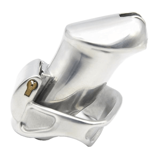 Sophie Metal Chastity Device 3.82 inches long product view