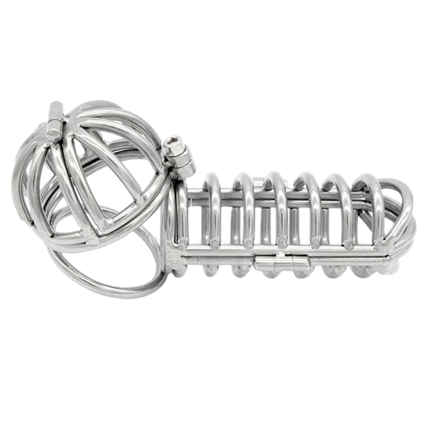 Josephine Metal Chastity Device 4.33 inches long, gallery view 2