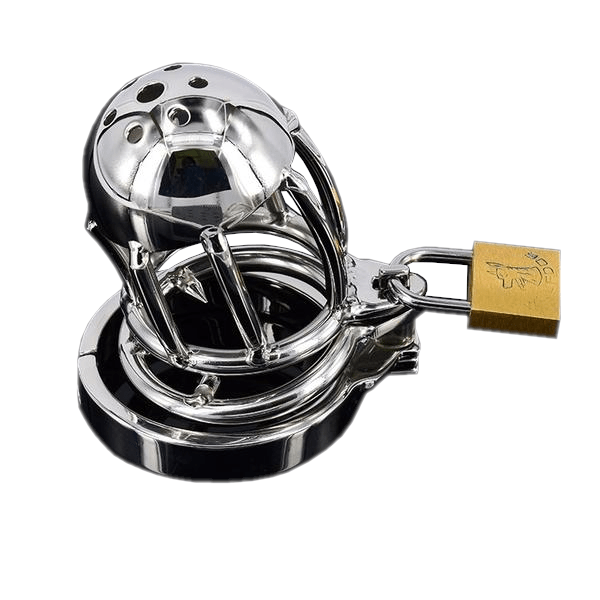 Delilah Metal Chastity Cage 1.96 Inches Long, gallery view 2