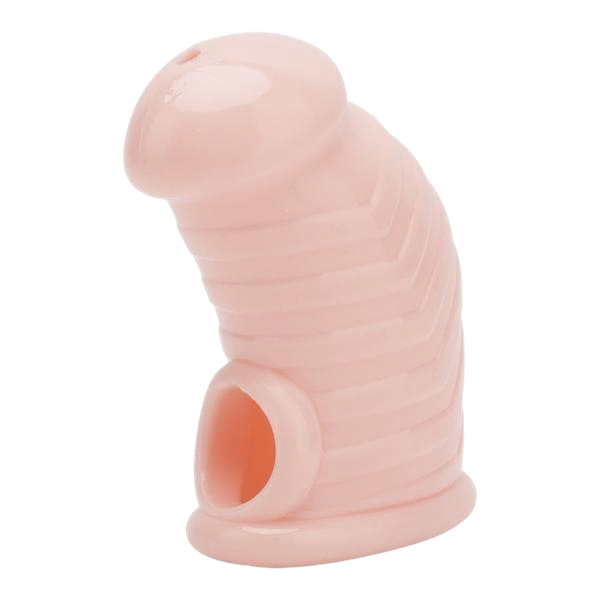 Nevaeh Fully Covered Silicone Chastity Cage 3.54 inches long product view