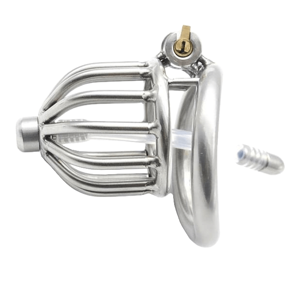 Alexa Metal Chastity Device 1.69 inches long product view