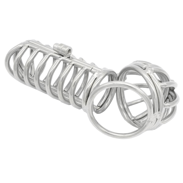 Josephine Metal Chastity Device 4.33 inches long, gallery view 4