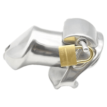 Load image into Gallery viewer, Sophie Metal Chastity Device 3.82 inches long
