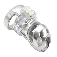 Load image into Gallery viewer, Emery Metal Chastity Cage  3.03 inches
