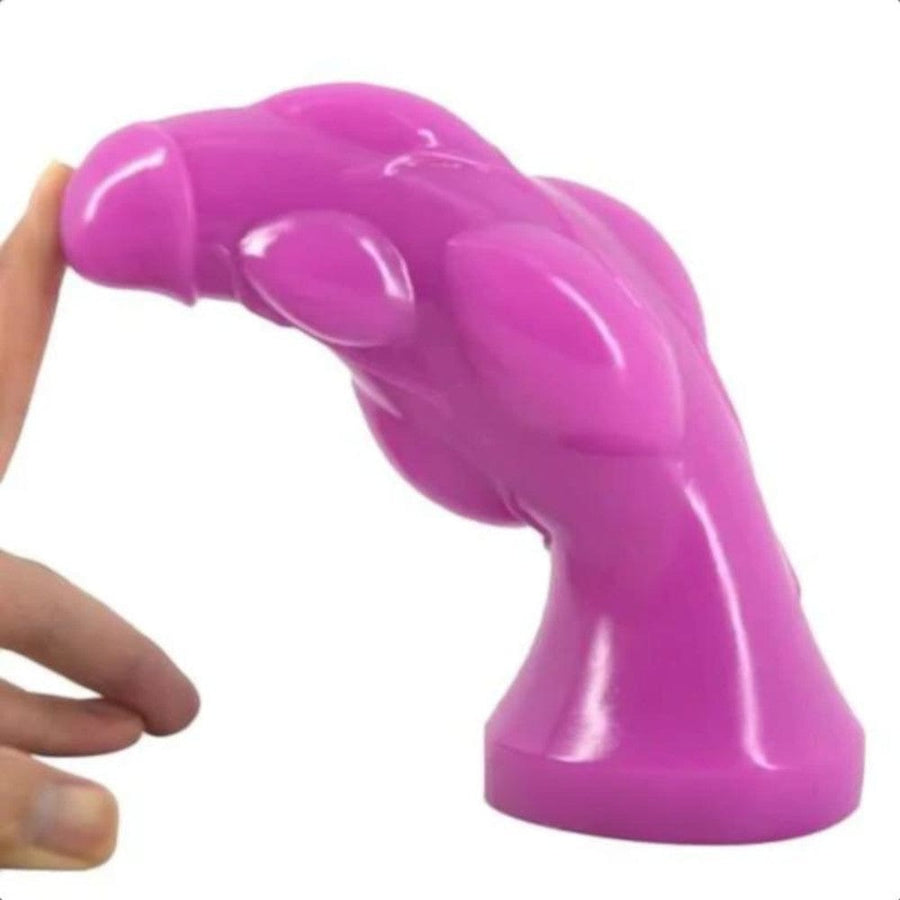 BDSM Soft and Flexible Large Knot Dildo, gallery view 13