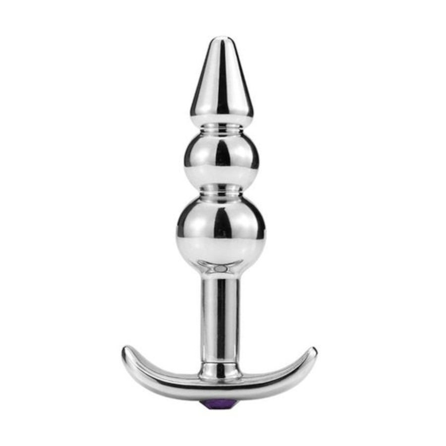 Erotic Random-Colored Jeweled Butt Plug, gallery view 3