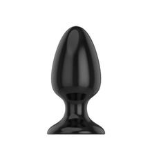 Charger l&#39;image dans la galerie, Plug anal en silicone noir et gros de 4,92 à 6,92 pouces de long
