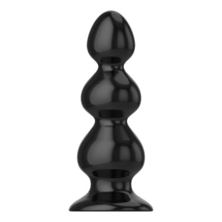 Big and Black Silicone Butt Plug 4.92 to 6.92 Inches Long, gallery view 5
