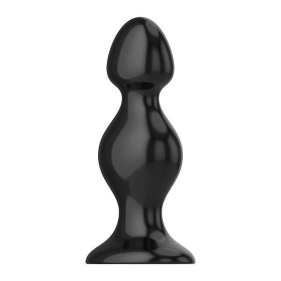 Big and Black Silicone Butt Plug 4.92 to 6.92 Inches Long, gallery view 4