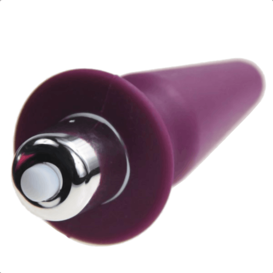 Silicone Vibrating Jelly Butt Plug | Mini Cone-Shaped, gallery view 12