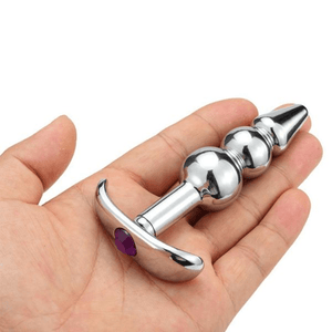 Erotic Random-Colored Jeweled Butt Plug