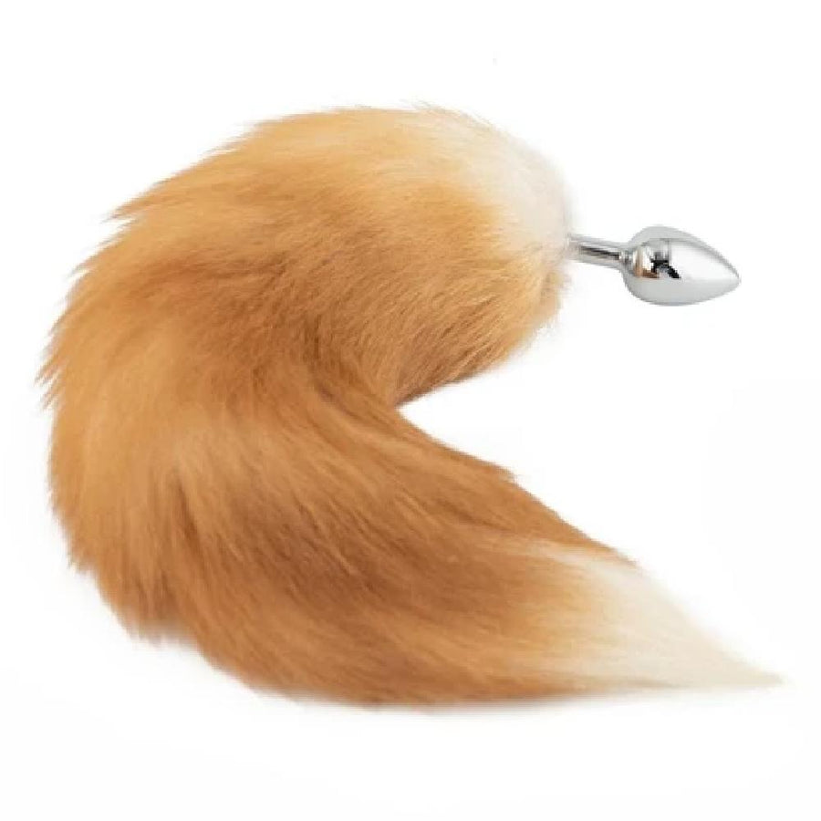 Elegant Fox Tail Butt Plug 19 Inches Long BDSM, gallery view 14