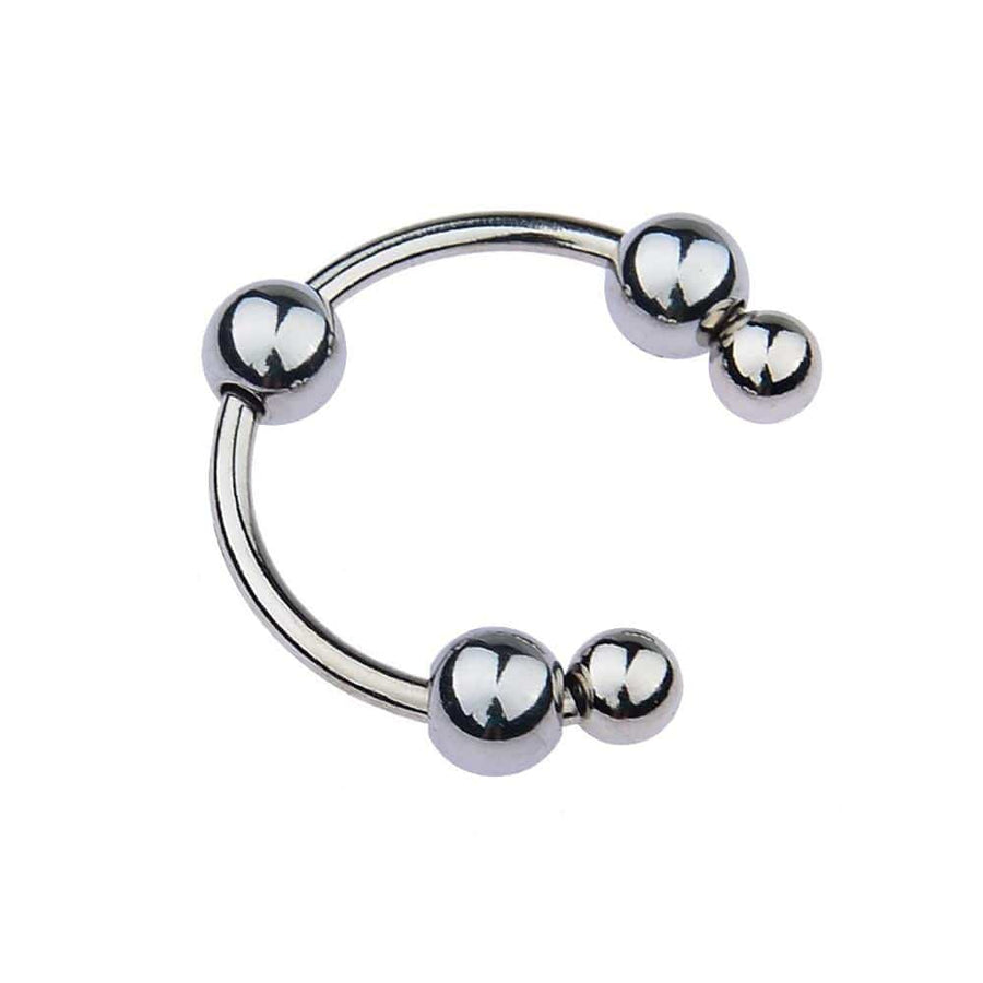 Beaded Stainless Glans Ring BDSM, gallery view 10