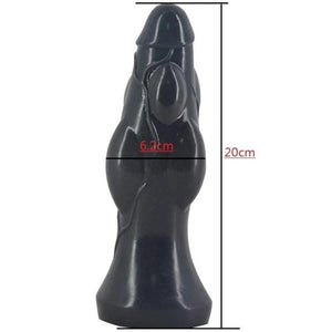 BDSM Soft and Flexible Large Knot Dildo