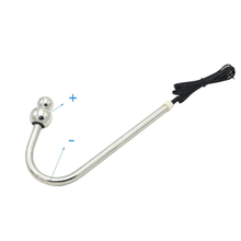 Load image into Gallery viewer, 7.48 Inches LongDouble Beaded Electro Stimulation Anal Hook
