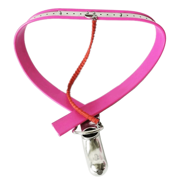 Morgan Y-shaped Chastity Belt 23 inches to 43 inches Waistline, gallery view 2