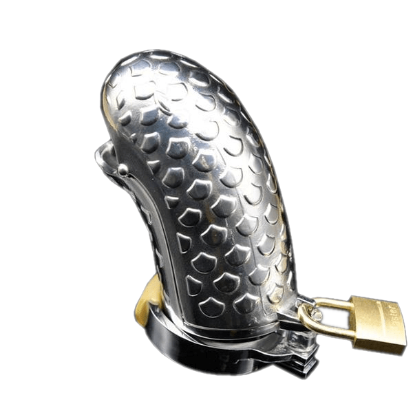 Stella Snake Cock Cage 3.35 inches long, gallery view 3