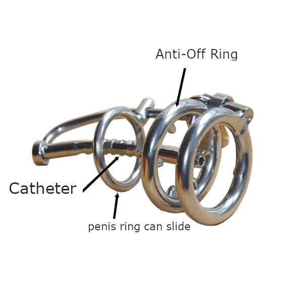 Nora Chastity Cock Cage 2.76 inches, gallery view 5