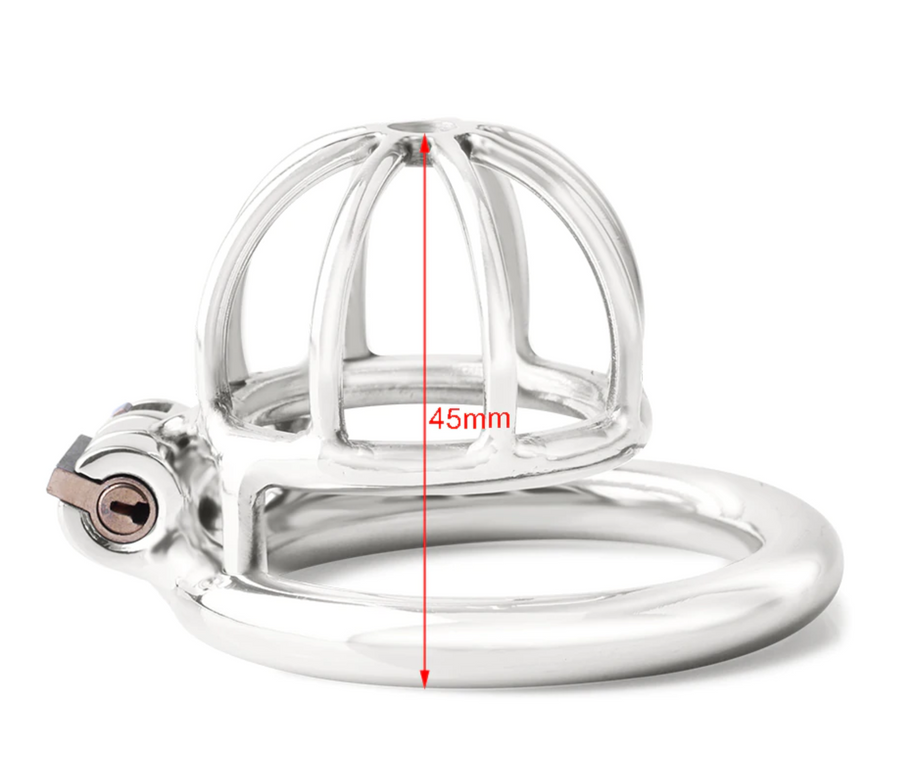 Annabelle SMALL CHASTITY CAGE 1.77 Inches Long, gallery view 2
