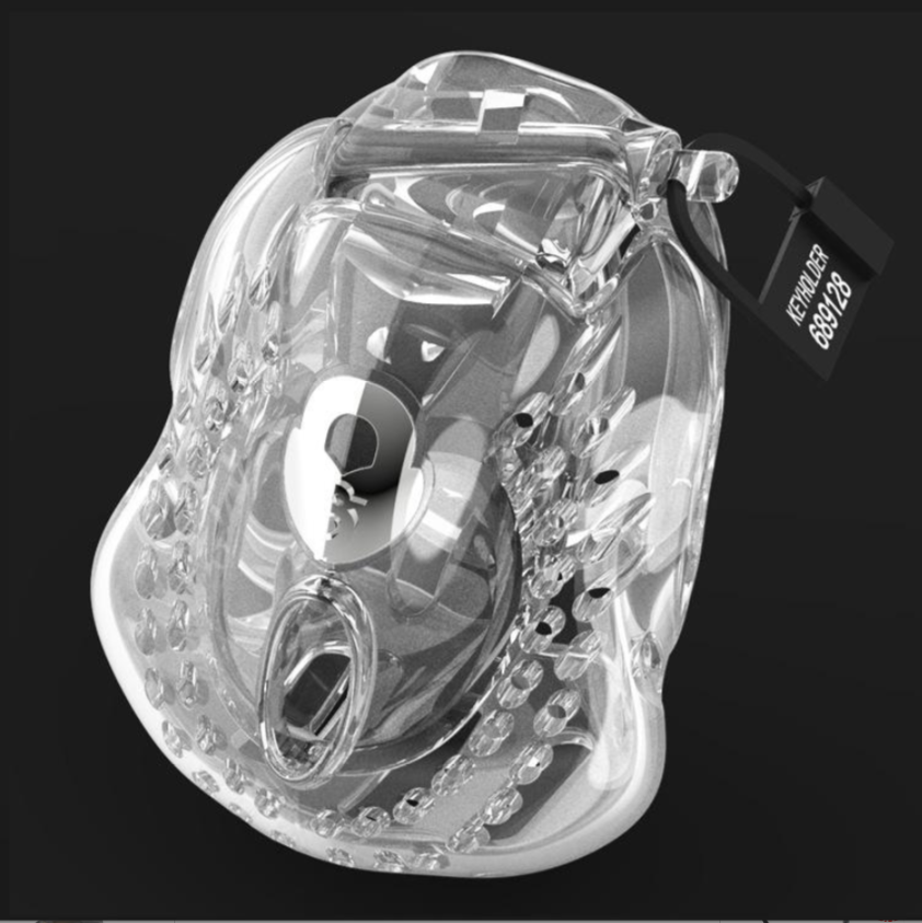 Plastic Chastity Lock 3.3 INCH LONG, gallery view 6