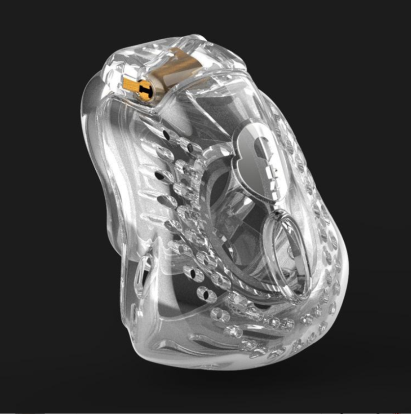 Plastic Chastity Lock 3.3 INCH LONG, gallery view 7