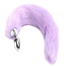 Lade das Bild in den Galerie-Viewer, Flirty Cat Tail Plug 16 Zoll lang BDSM
