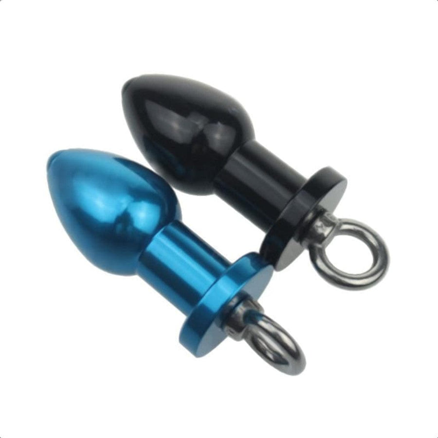 Hollow Inner Tube Metal Butt Plug 4.45 Inches Long, gallery view 2