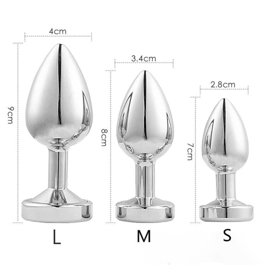 Light Up Princess Butt Plug Set BDSM, gallery view 9