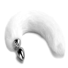 Lade das Bild in den Galerie-Viewer, Flirty Cat Tail Plug 16 Zoll lang BDSM
