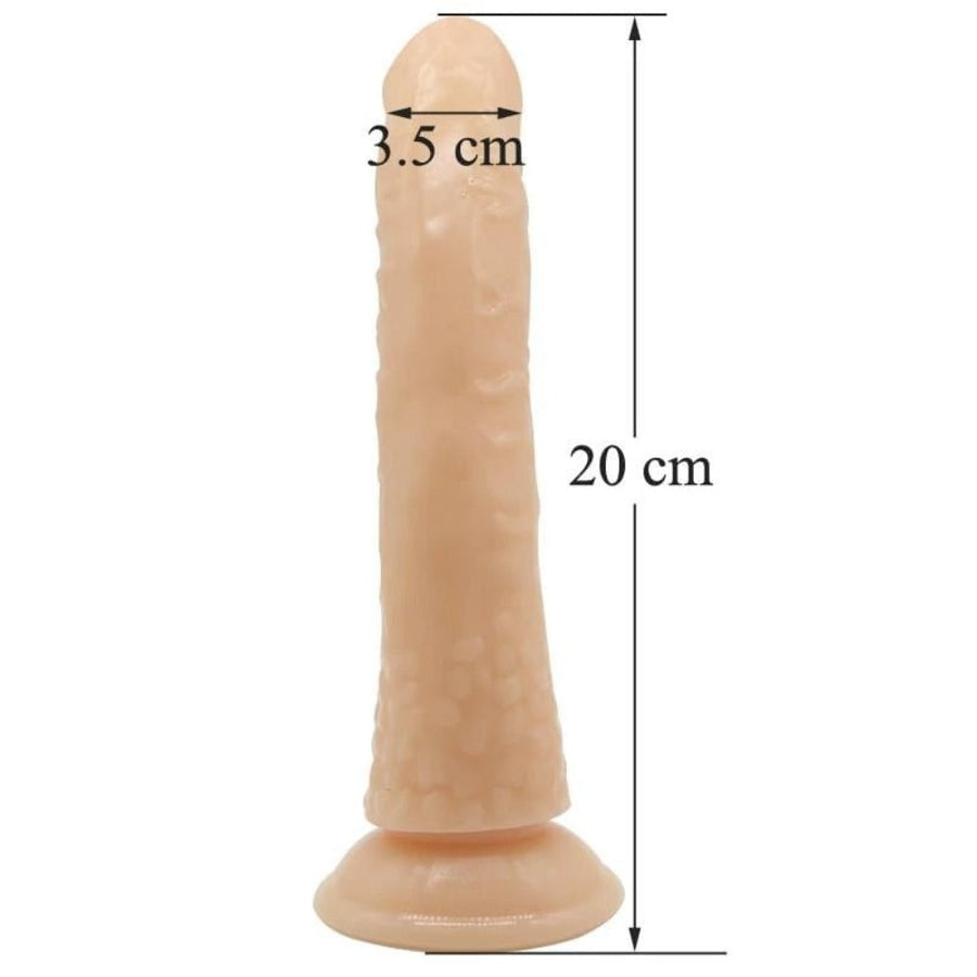 Realistic Flexible Silicone Strap On 7-Inch, gallery view 5