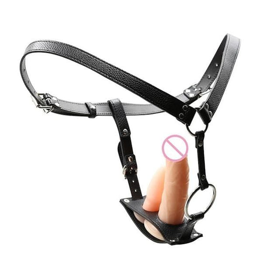 G-String Fulfillment Strap On Double Ended product view