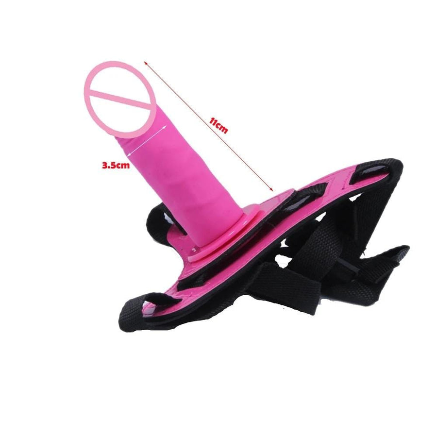 Stylish Pink Strap On 4-Inch, gallery view 4