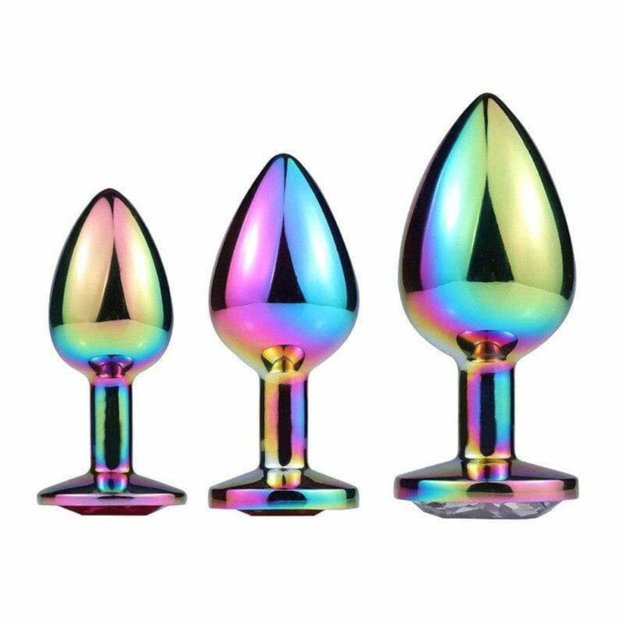 Metallic 3-Piece Anal Training Kit, gallery view 2