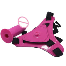 Load image into Gallery viewer, Stylish Pink Strap On 4-Inch
