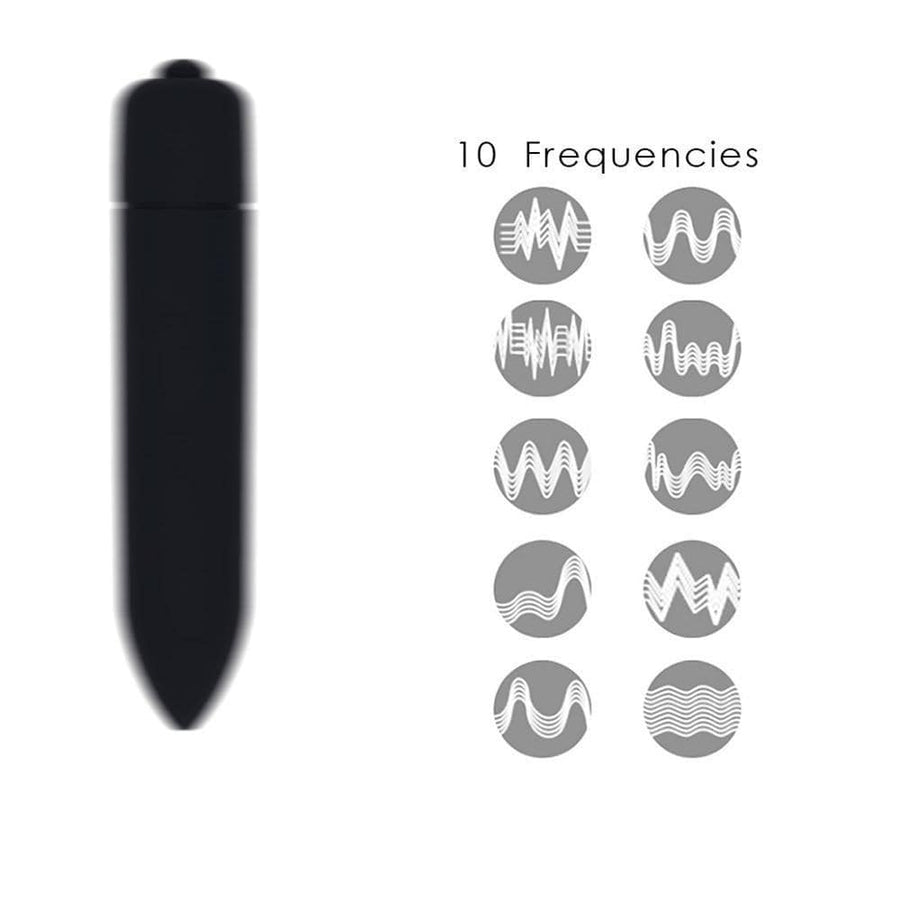 Purple Heart Metal Butt Plug Kit With Vibrator 4pcs BDSM, gallery view 5