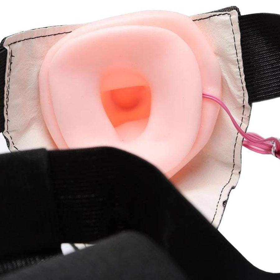Pegging Hollow Vibrating Strap On 7-Inch, gallery view 2