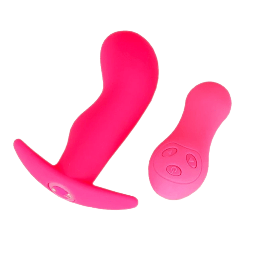 Remote Controlled Silicone Vibrating Butt Plug BDSM, gallery view 3