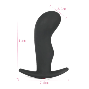 Plug anal vibrant en silicone télécommandé BDSM