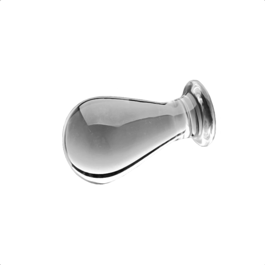 Bulb-Shaped Glass Butt Plug, gallery view 3