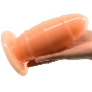 Football-Shaped Suction Cup Butt Plug