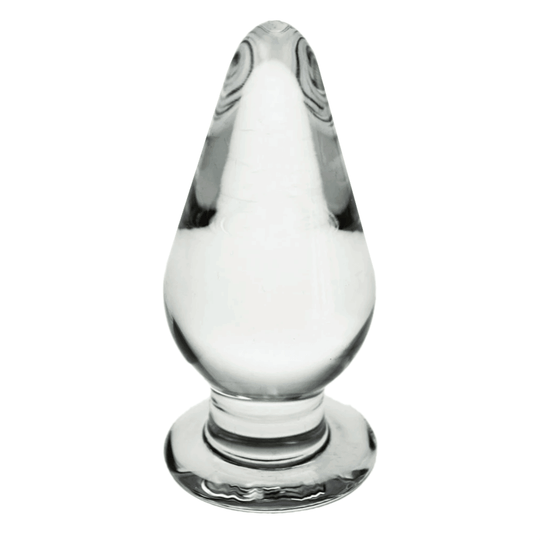 Crystal Glass Butt Plug 4.21 Inches Long product view