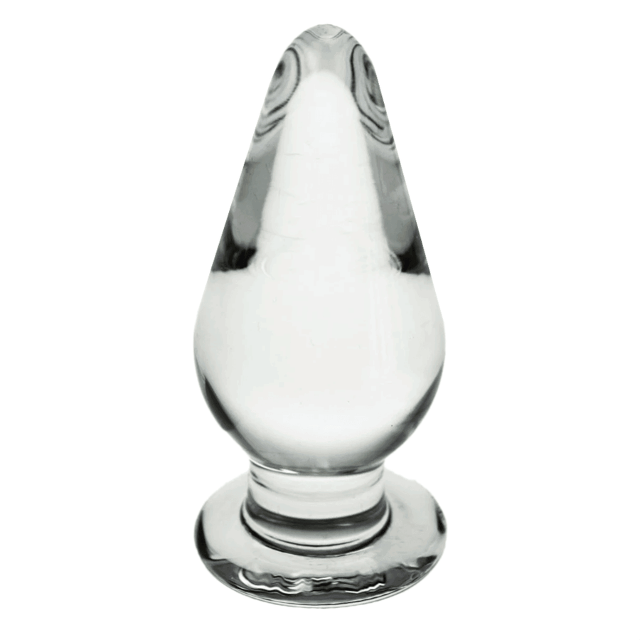 Crystal Glass Butt Plug 4.21 Inches Long product view