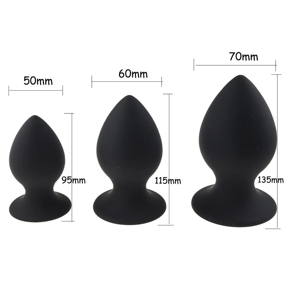 Humongous Silicone Butt Plug