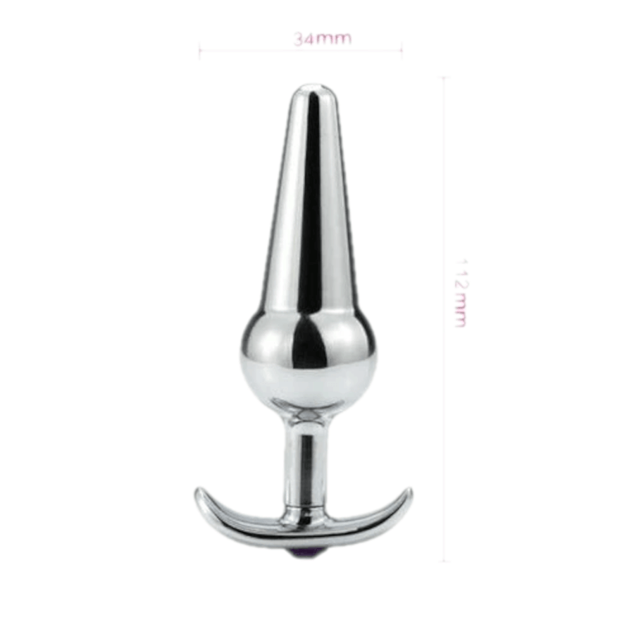 Erotic Random-Colored Jeweled Butt Plug, gallery view 11
