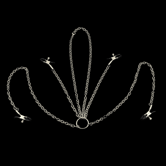 BDSM Erotic Fashion Nipple Clit Clamps product view